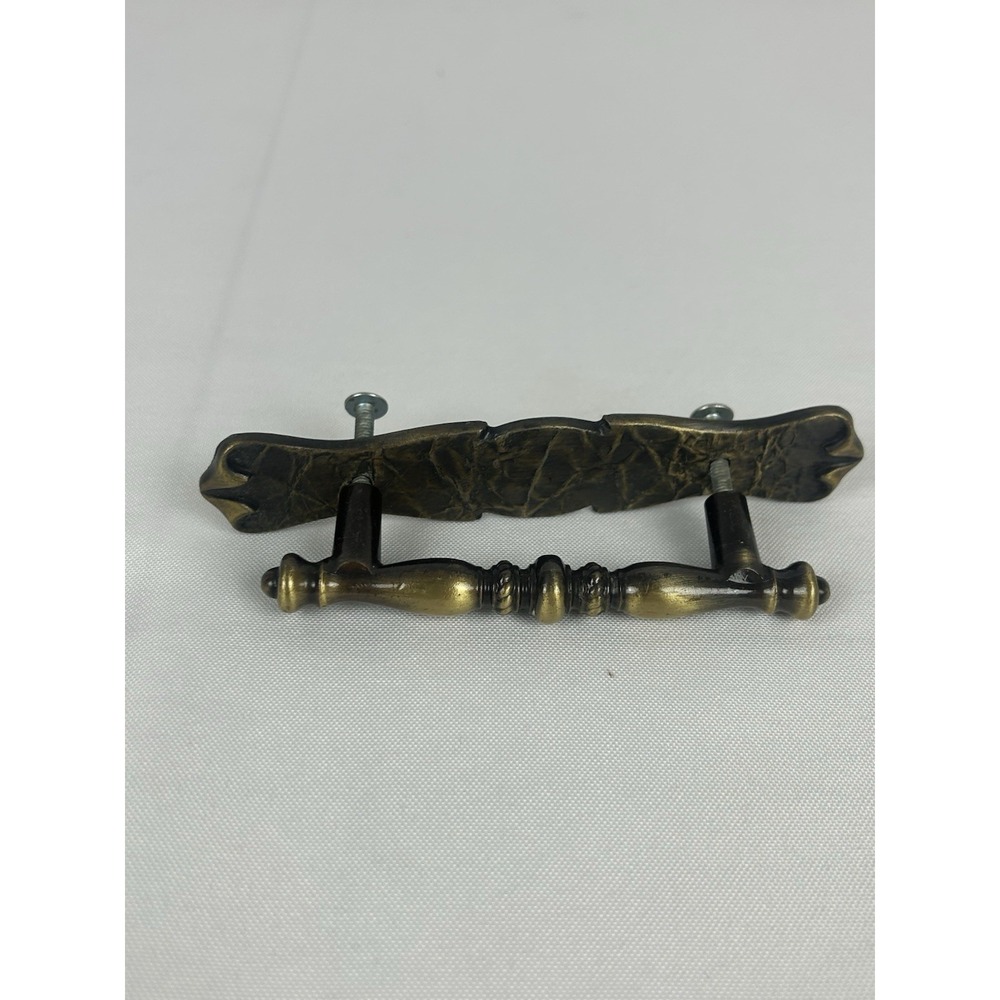 Vintage Amerock Carriage House Collection Cabinet Pull Drawer Handle Backplate